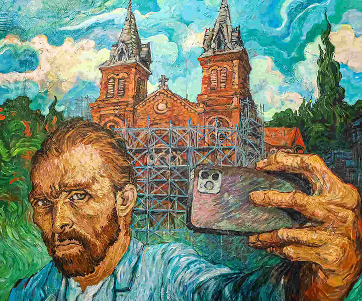 Triển lãm tranh "Van Gogh ở Sài Gòn" của hoạ sĩ Trần Trung Lĩnh