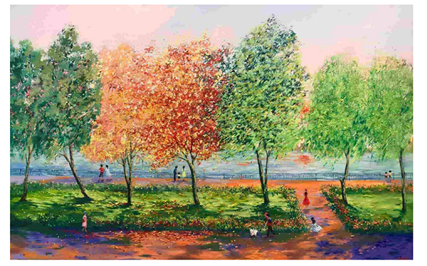 123+ Kiệt tác tranh mùa thu vẽ tay từ họa sĩ Việt