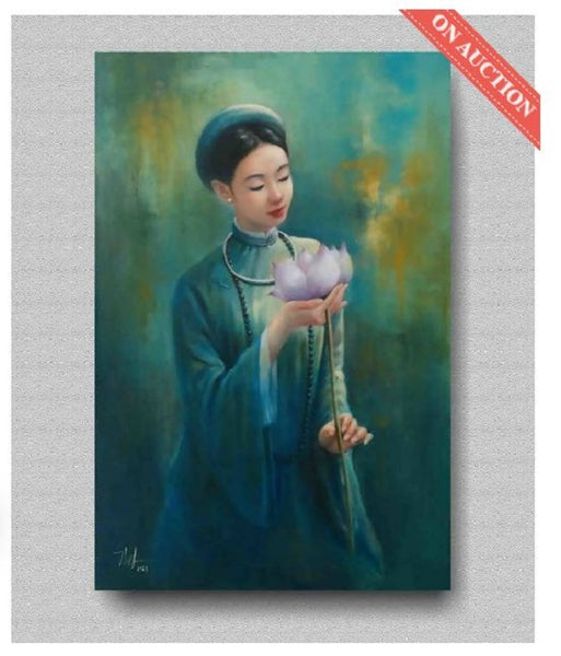 Chiêm ngưỡng 50+ bức tranh thiếu nữ nghệ thuật Việt Nam