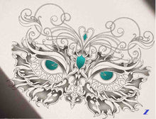Load image into Gallery viewer, Custom Geometric Tattoo - Thế giới Hội họa