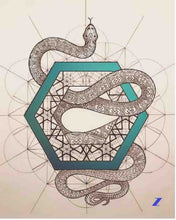 Load image into Gallery viewer, Custom Snake Tattoo - Thế giới Hội họa