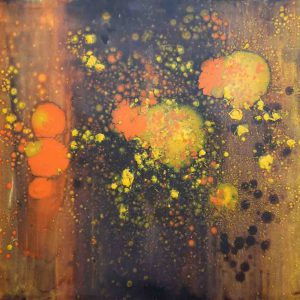 Tranh trừu tượng Ngũ hành "Thổ 1"