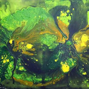 Tranh trừu tượng Ngũ Hành "Mộc 1"