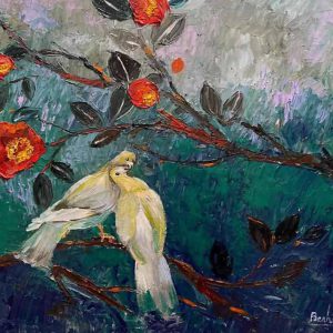 Tranh sơn dầu "Love story"