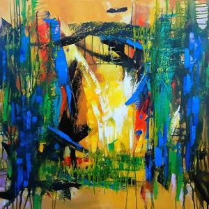 Tranh trừu tượng "triển lãm Mùa thu"