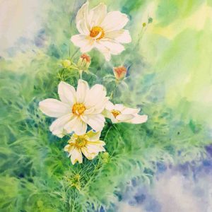 Tranh nghệ thuật "Hoa cánh bướm"