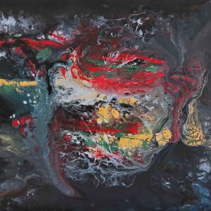 Tranh trừu tượng "Chân dung người suy tưởng"