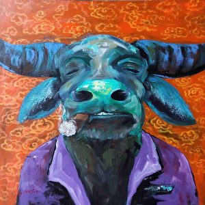 Tranh trừu tượng "Ngẫm"