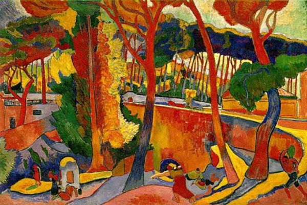 Tranh trường phái dã thú với sự “nổi loạn” về màu sắc