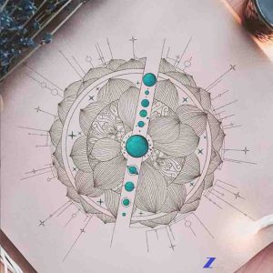 Custom Flower Tattoo