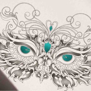 Custom Geometric Tattoo