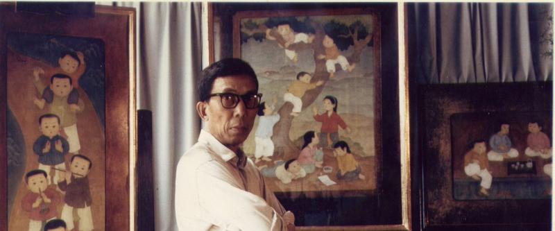 Chân dung hoạ sĩ Mai Trung Thứ