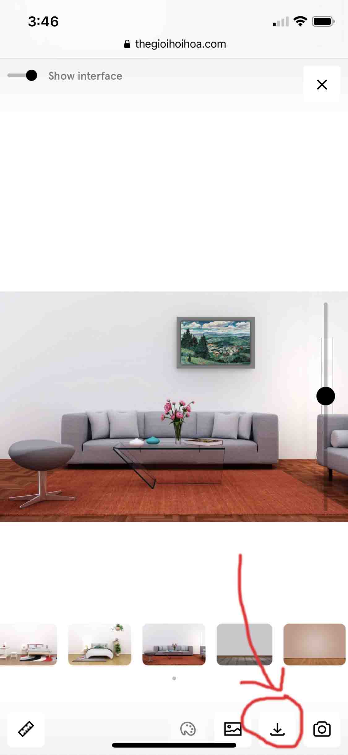 Sau khi tùy chỉnh, hãy lưu file hình vào điện thoại hoặc máy tính để xem lại khi cần