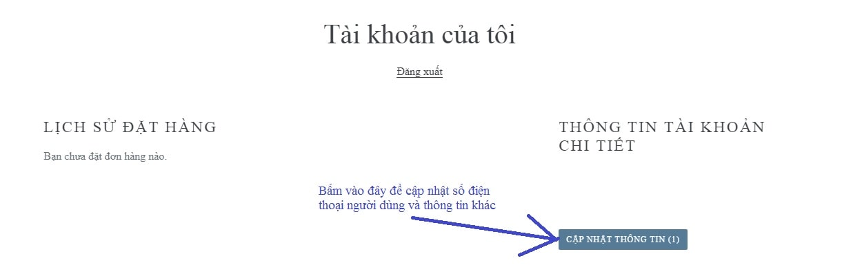 Bấm vào đây để cập nhật thông tin - 1
