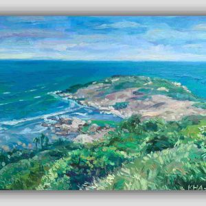 Tranh vẽ biển "Vĩnh hy 2"