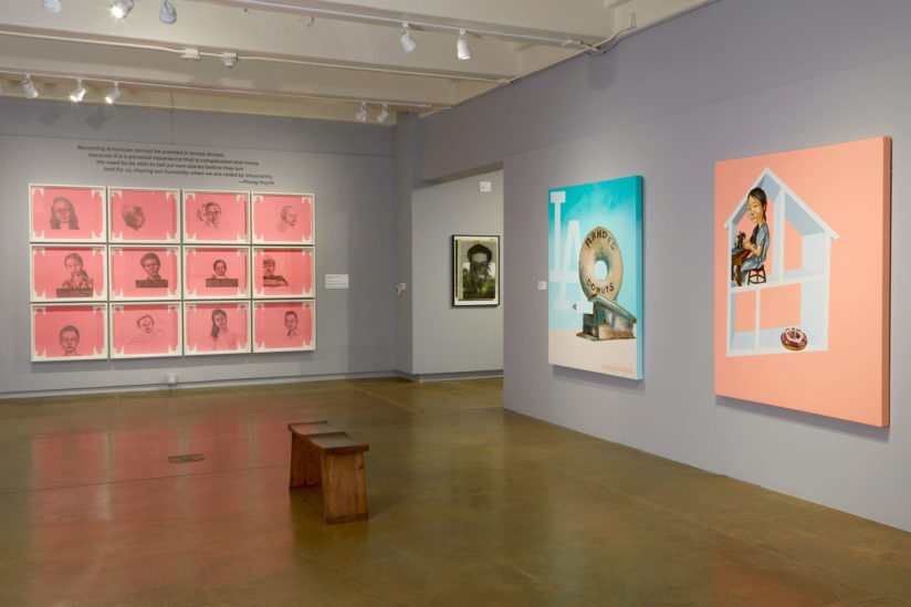 Triễn lãm mỹ thuật hiện đại trực tuyến trong phòng tranh 3D "We are here" - USC