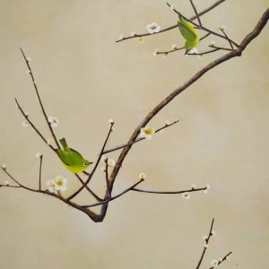 Tranh sơn dầu "Xuân 5"