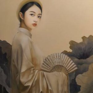 Tranh chân dung nghệ thuật "Nàng"