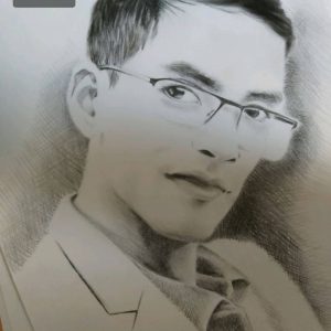 Tranh ký họa chì than A3