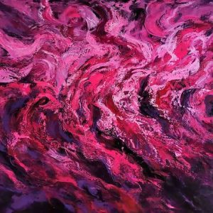 Tranh trừu tượng "Khói"