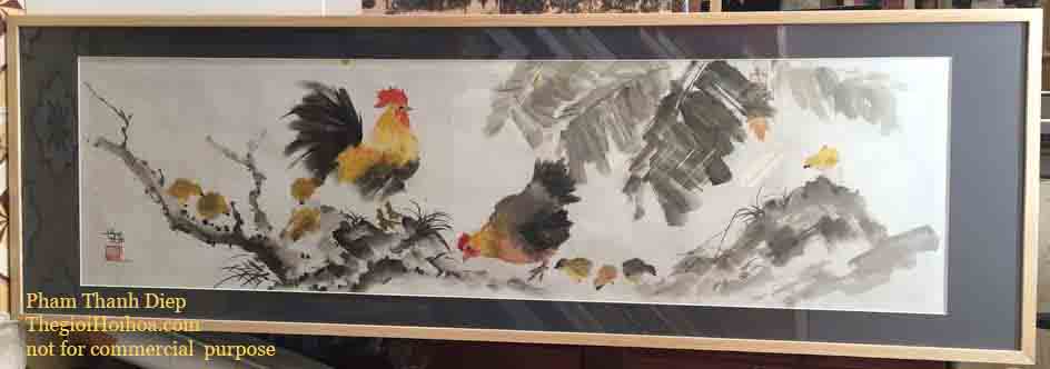 tranh dân gian Sum vầy, Phạm Thanh Điệp, Thế giới Hội họa