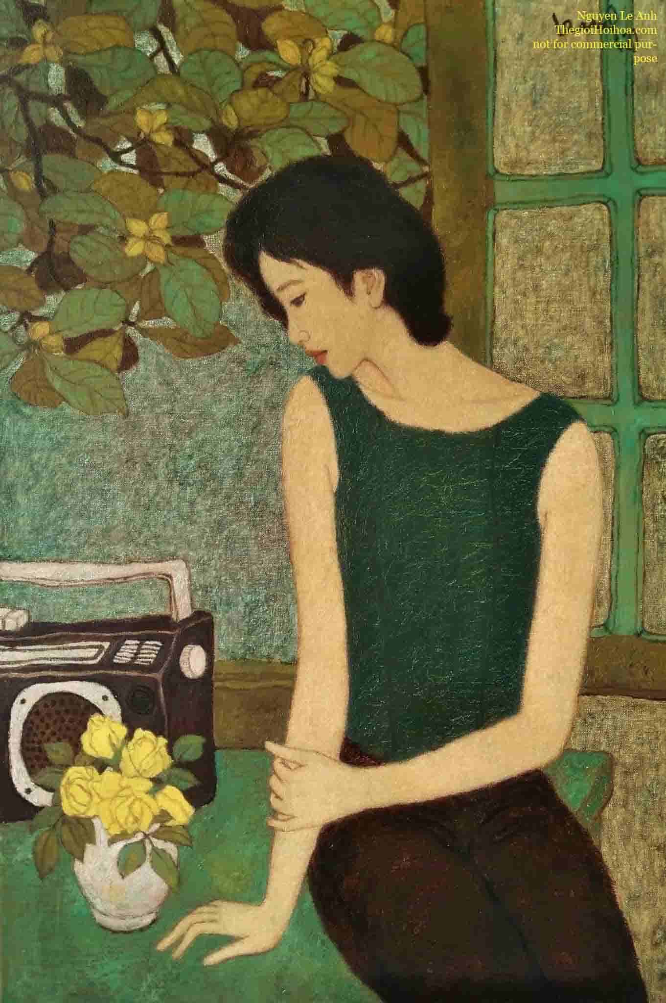 Có ai đó sẽ thương thầm người con gái trong tranh của họa sĩ - tác phẩm "Giai điệu cũ"