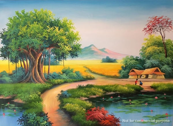 Bộ sưu tập tranh gốc chủ đề phong cảnh