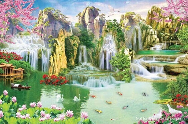 Cảnh sắc sơn thủy hữu tình vào mùa Xuân