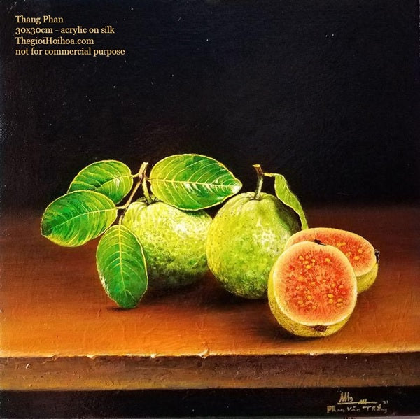 “Tĩnh vật những quả ổi” - Phan Thắng