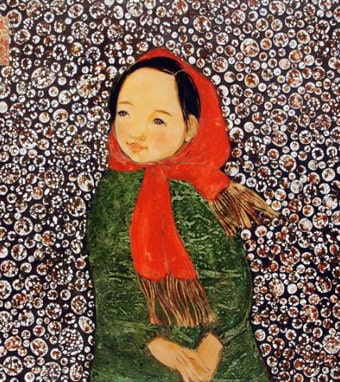 Tranh tham gia đấu giá từ thiện của họa sĩ Đoàn Thúy Hạnh