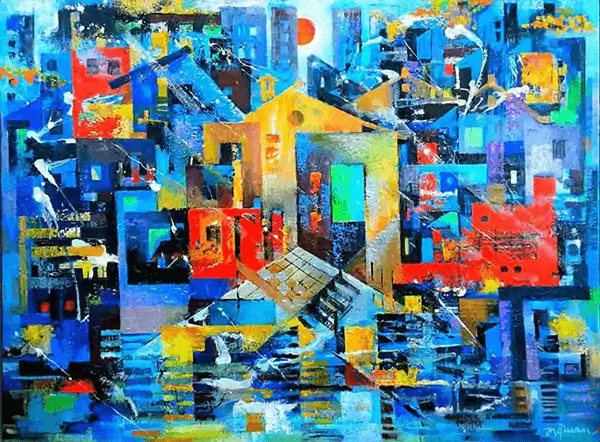 Bộ sưu tập tranh gốc chủ đề trừu tượng