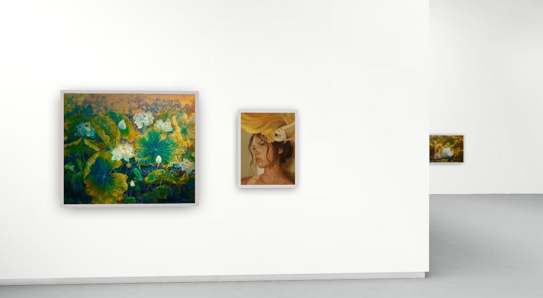 Hình ảnh triển lãm mỹ thuật trực tuyến "Mùa thu" - 4