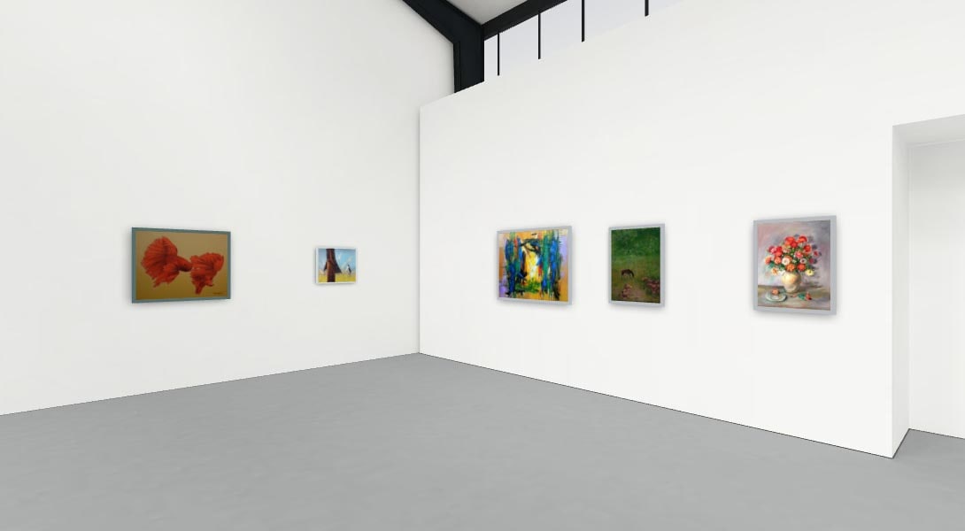 Hình ảnh triển lãm mỹ thuật trực tuyến "Mùa thu" - 5