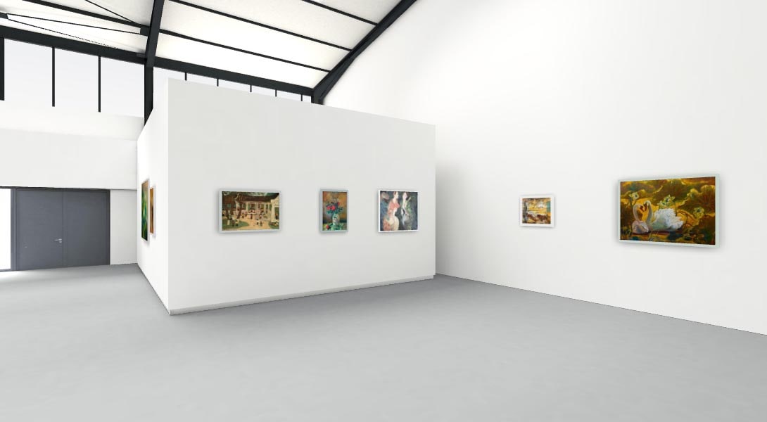 Hình ảnh triển lãm mỹ thuật trực tuyến "Mùa thu" - 6