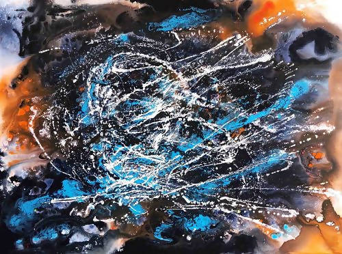 Tranh trừu tượng "Vô cực"