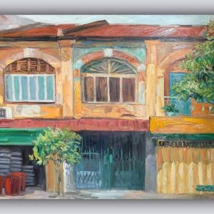 Tranh vẽ Sài Gòn "212-214 Võ Văn Kiệt"